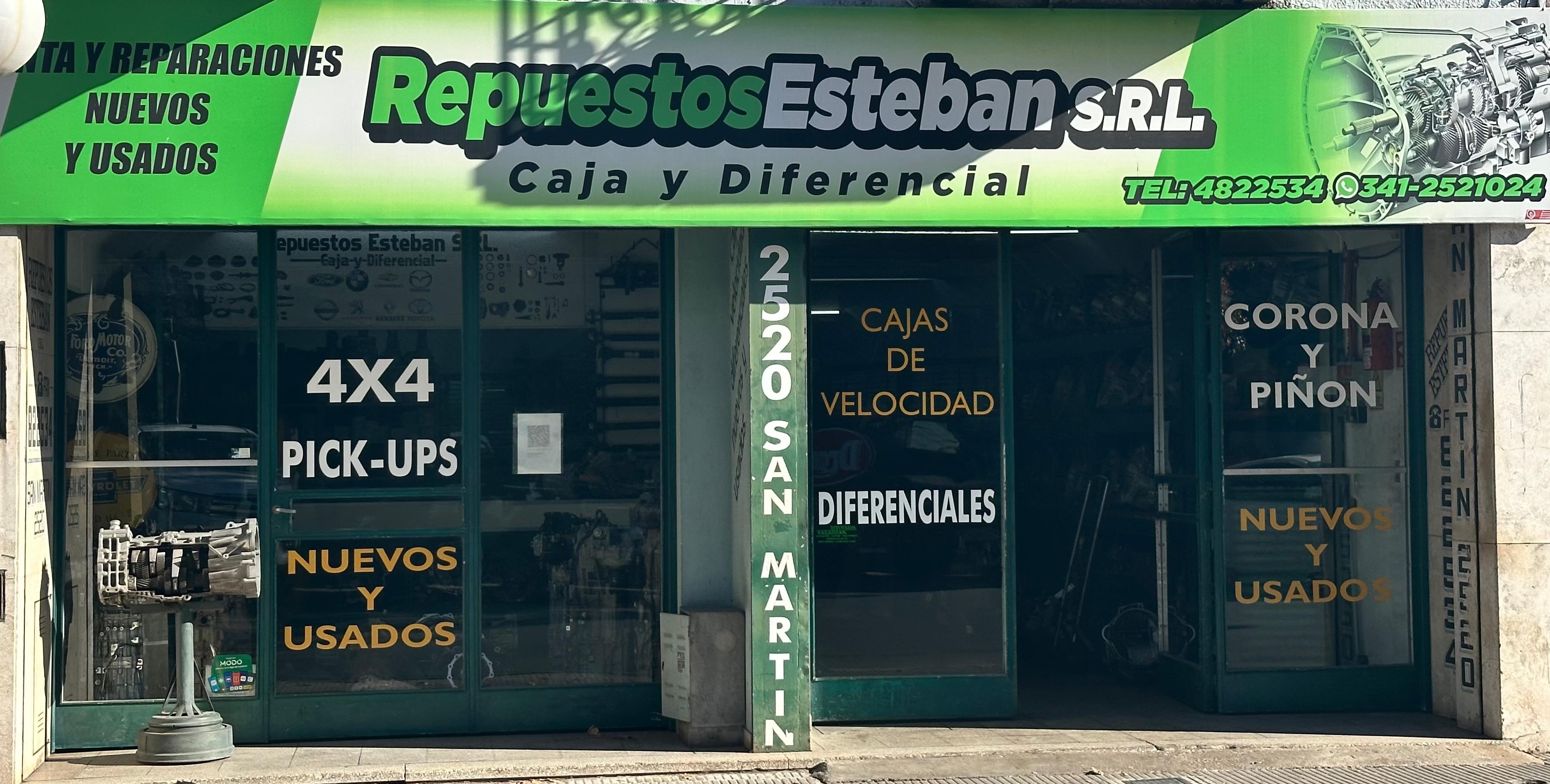 Local de Repuestos Esteban SRL - San Martín 2520, Rosario